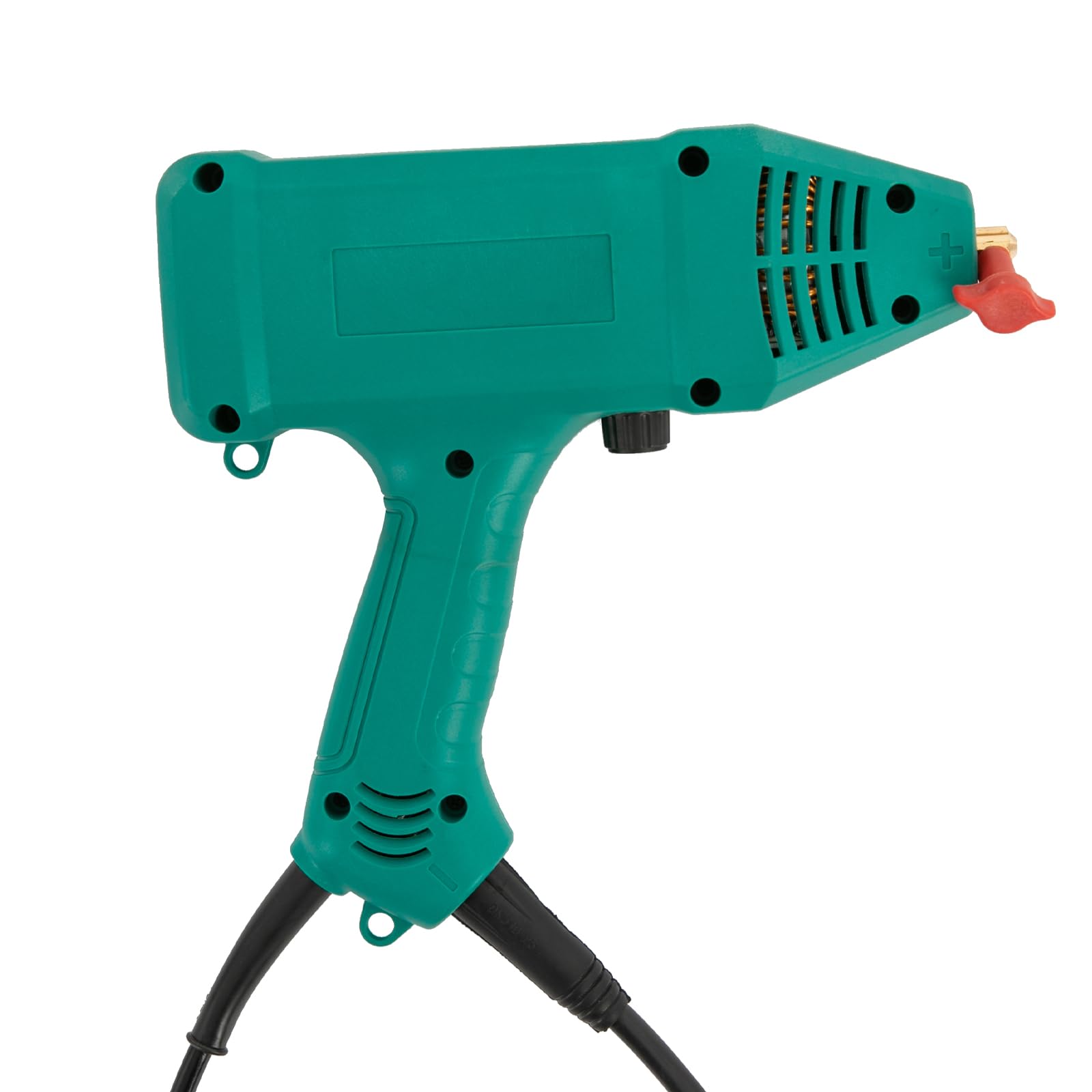 Saldatrice elettrica portatile per elettrodi da 220 V, con inverter IGBT e saldatrice digitale LCD, 3000 W, per ingegneria meccanica (blu)