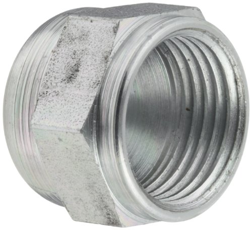 Eaton Aeroquip 210292-8S Cap for Male JIC Fitting, JIC 37 Degree End Types, Carbon Steel, 1/2 JIC(f) End Size, 1/2