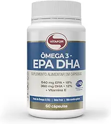 Ômega 3 EPA DHA Vitafort 60 Cápsulas