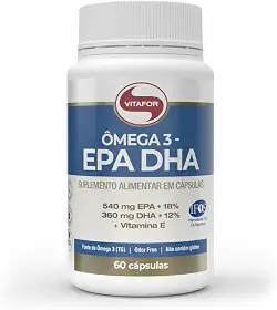 Ômega 3 EPA DHA Vitafort 60 Cápsulas