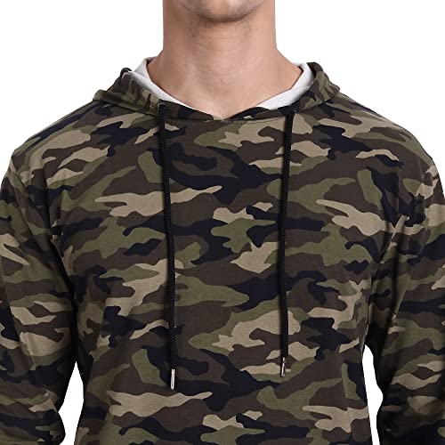 Image of Peppyzone Men's Camouflage Regular Fit T-Shirt