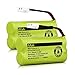 iMah BT18433/BT28433 2.4V 750mAh Ni-MH Battery Also Compatible with AT&T VTech Cordless Phone CS6229 BT184342 BT284342 BT183348 BT283348 BT8300 BT1011 BT1018 BT1022 BT1031 2SN-AAA55H-S-J1, 2-Pack