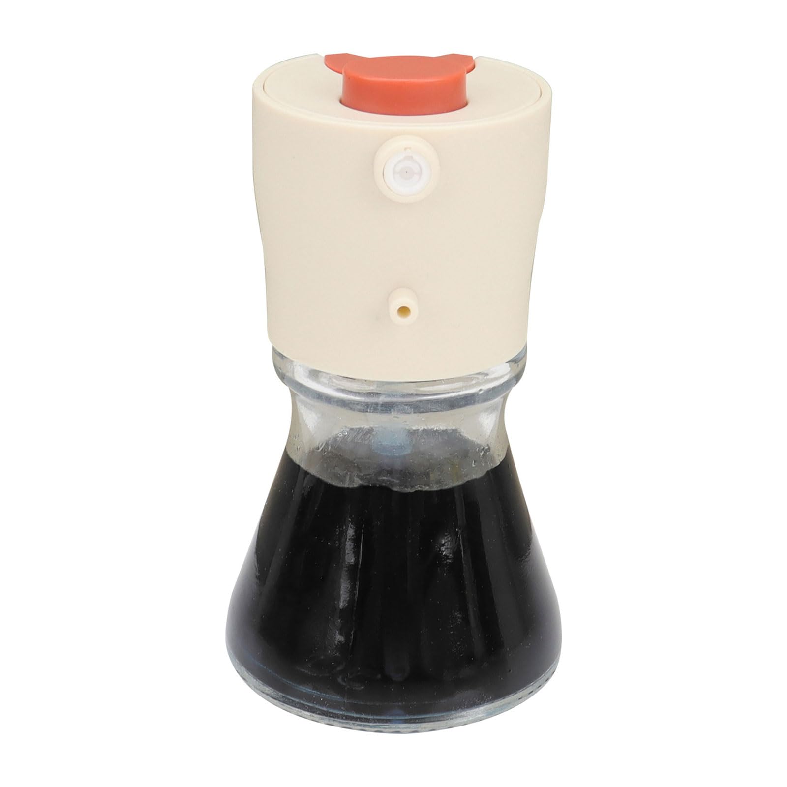 YWLUUOO Multipurpose 2 in 1 Glass Oil Dispenser with Accurate Pour Measurement Pourer and Elegant Kitchens Storage Design Leak Proof Oil Sprays and Bottle