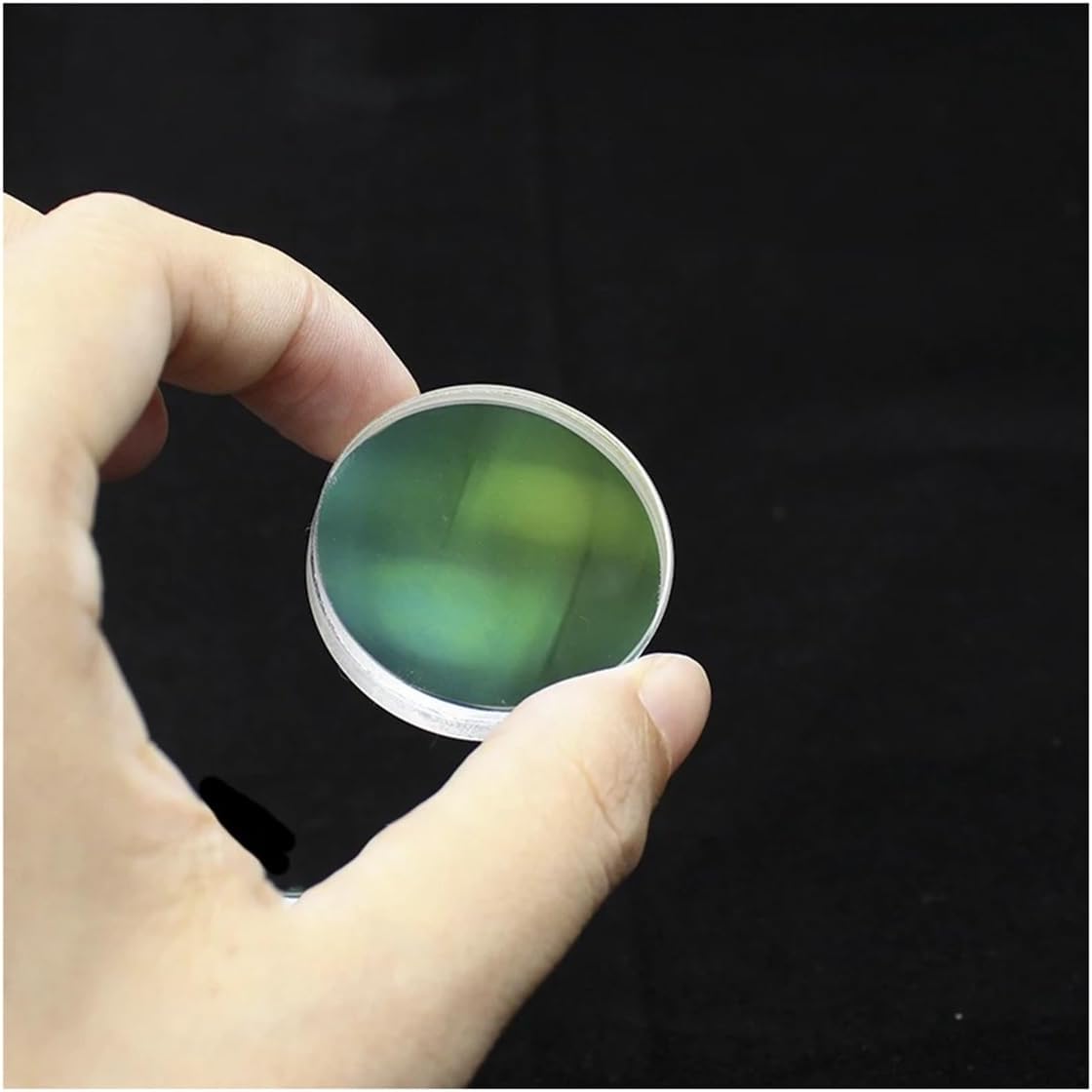Astrophotography Accessories 34mm Double Glued Achromatic Lens Length 118mm/512mm with Green Film DIY Monocular Binocular Telescope Lens(512mm)