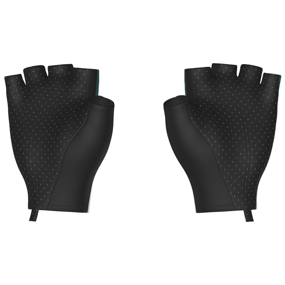 Santini MJ Col Du Tourmalet Short Gloves L