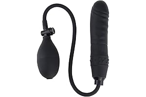 Super Big Butt Plug Pompa Inflatable Besar Anal Dildo Pijat Yang Dapat...