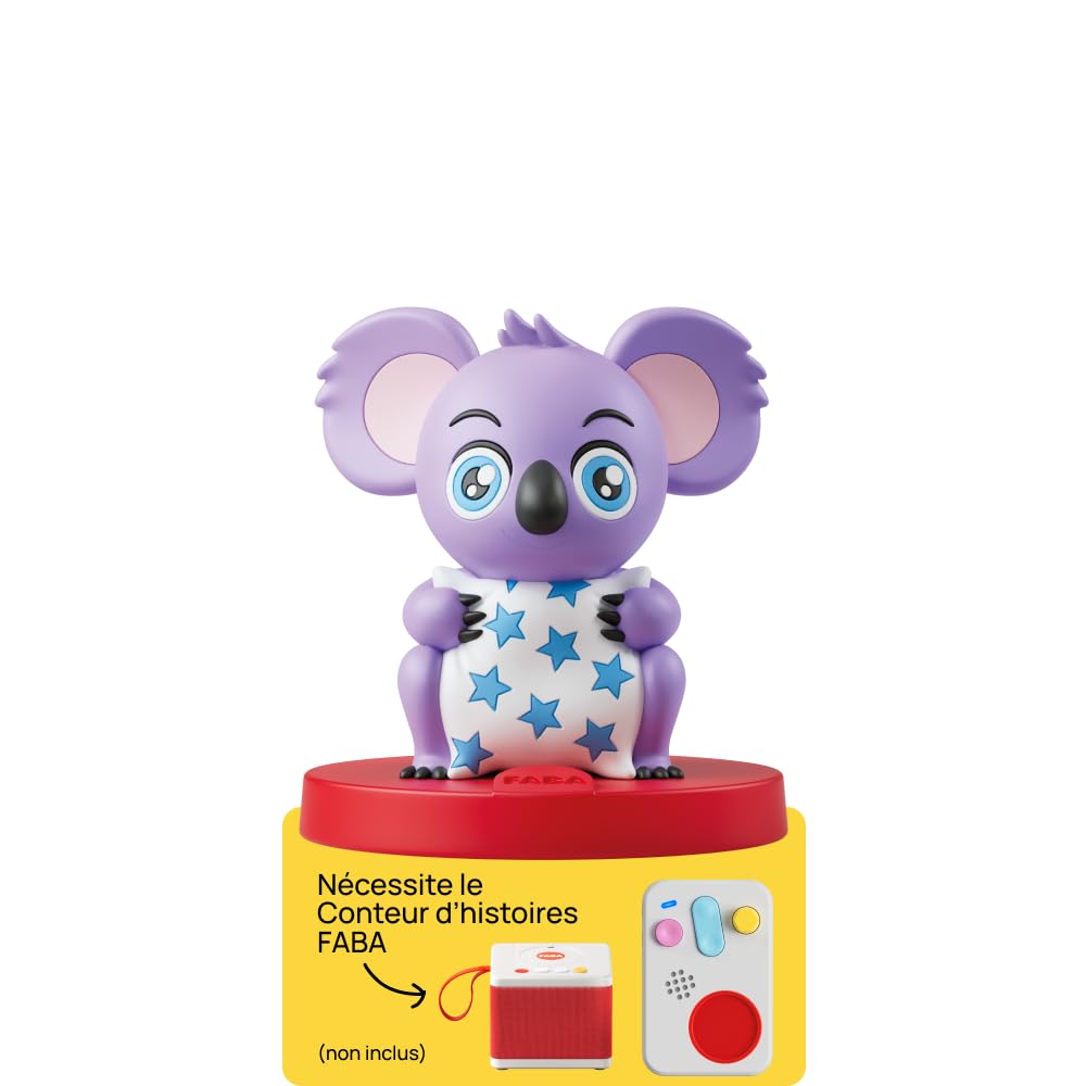 FABA - White Night Sound Character Songs for Children 0+ Years-Toy French Version FFF30012