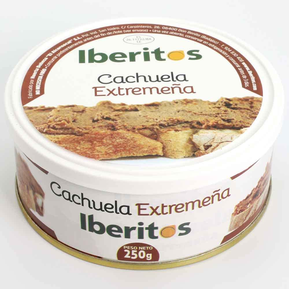 Pack 6 Iberitos Cachuela Extremeña Sin Lactosa Patés Gourmet