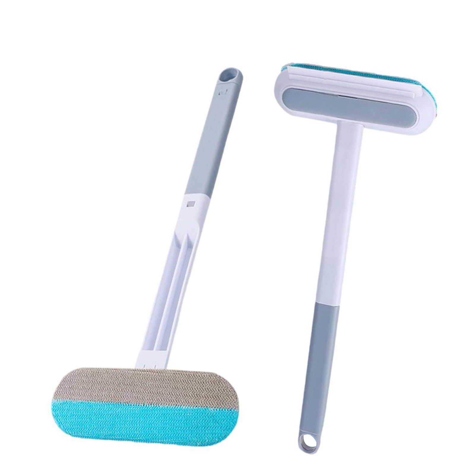 Brosse anti poils d'animaux 3 en 1 lavable avec long manche ergonomique