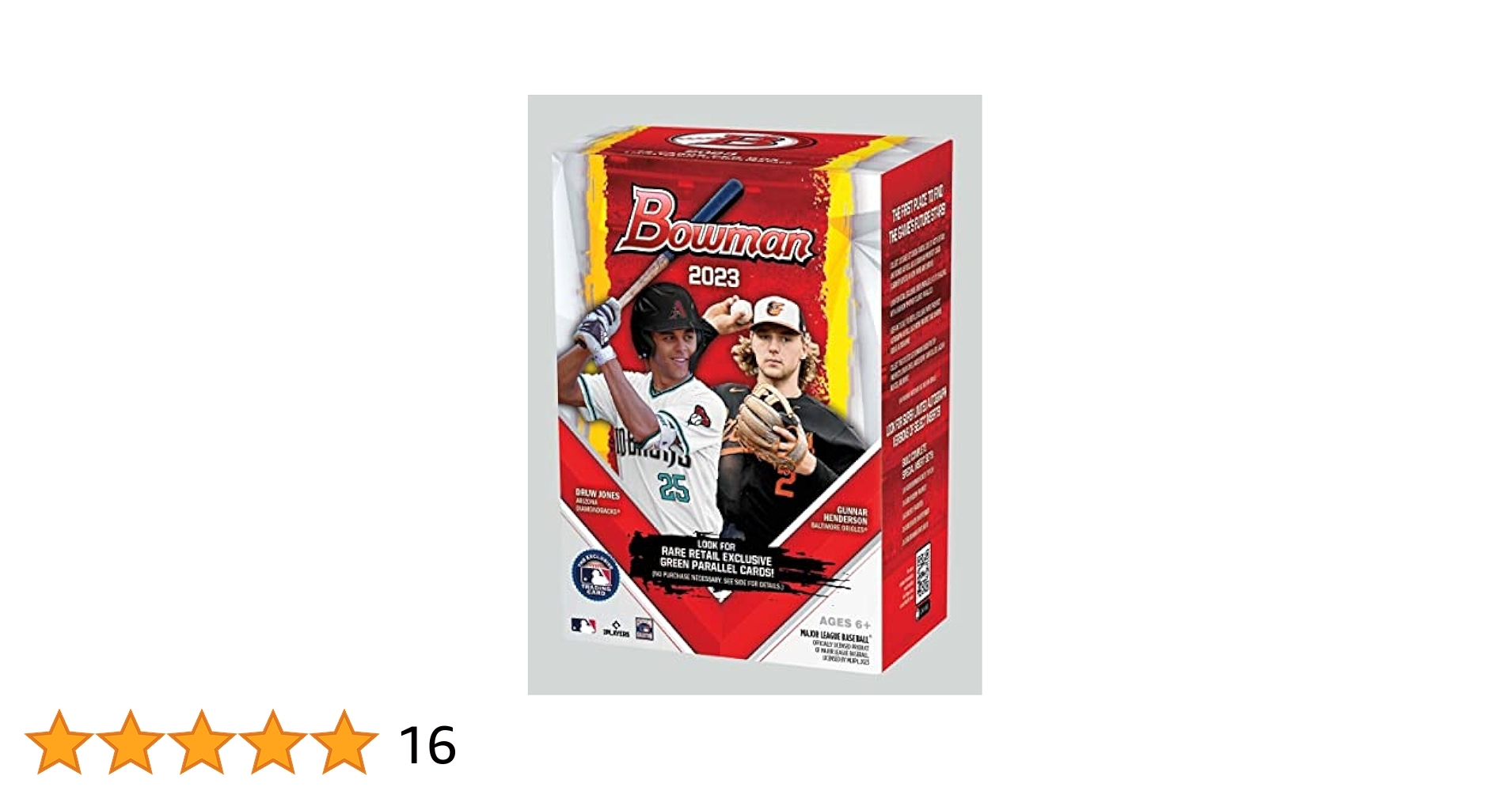 Amazon.com: Topps 2023 Bowman Baseball Value Box - 6 Packs