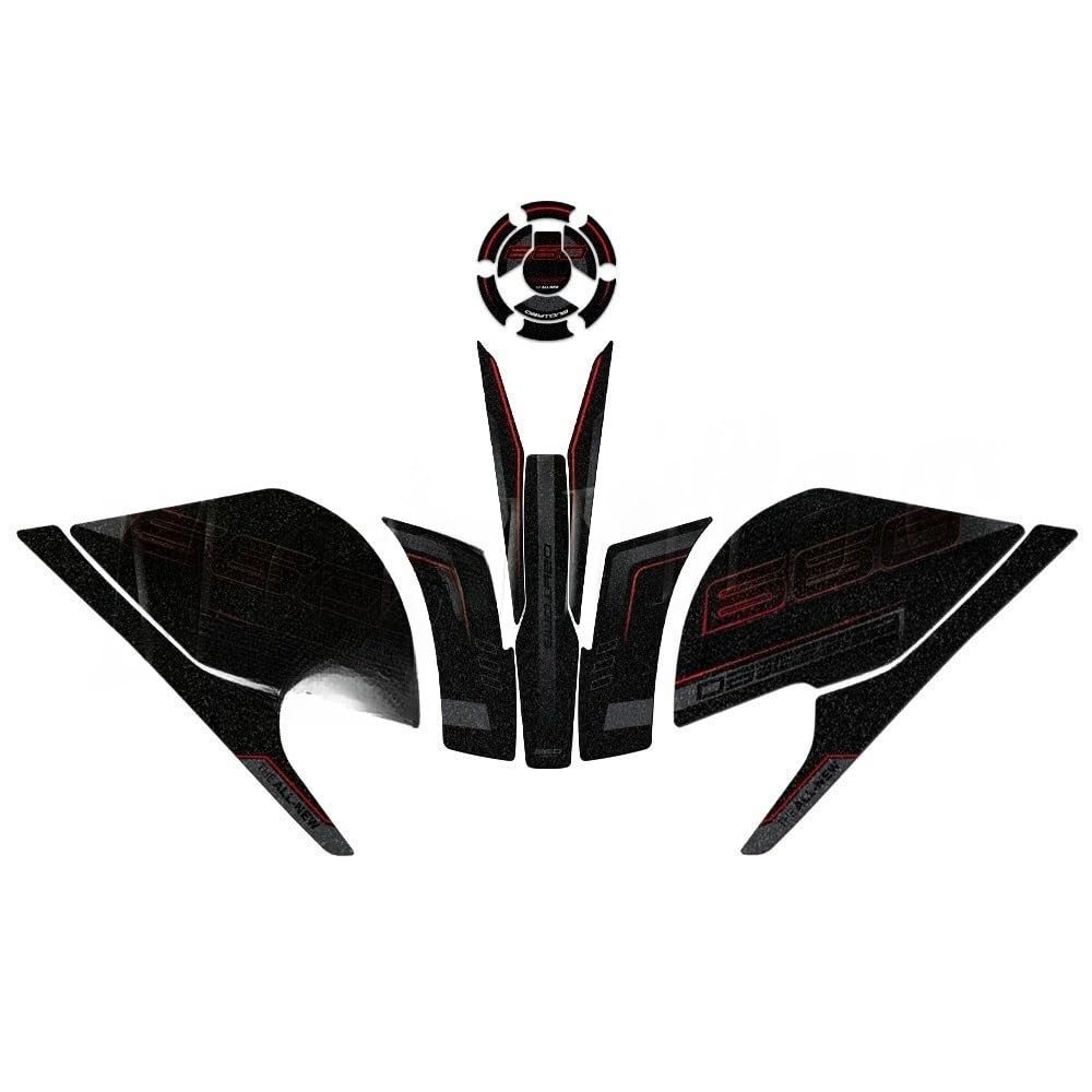 Autocollant de réservoir Daytona 660 2024-2025 pour un meilleur contrôle moto