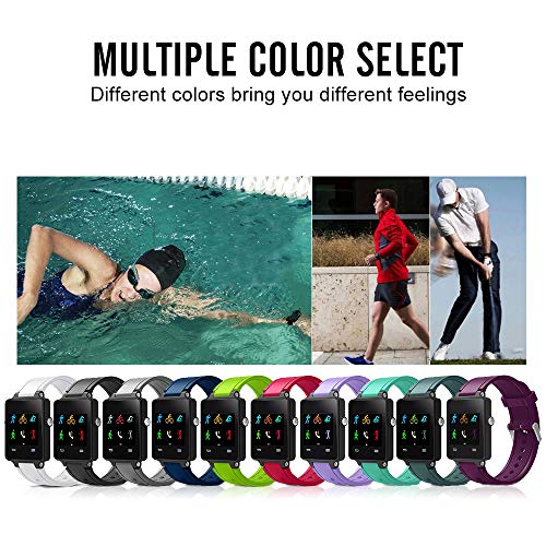 Correa de silicona compatible para Garmin Vivoactive miniatura 7
