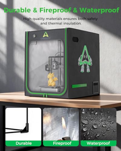 Creality Officiële 3D-printerbehuizing (520 x 600 x 720 mm), constante temperatuur, vuurvast en stofdicht - Afbeelding 6