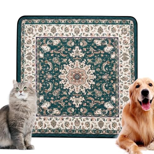 Empapadores para Perros - Alfombrilla Antideslizante 50x50 cm de Secado Rápido para Mascotas - Empapadores Lavables para Cachorros - para Suelo Jaula sofá transportín pipí
