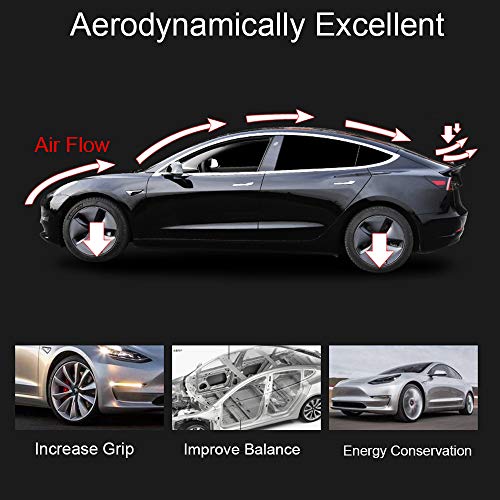 BASENOR Tesla Model 3 ABS Carbon Fiber Sport Trunk Wing Performance Spoiler