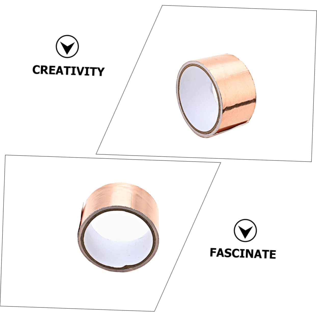 OSOLADY 4m Single-Sided Foil Tape for Guitar Pickup Adhesive Shielding Tape Lightweight Conductive Foil Reduction DIY Guitar Accessory