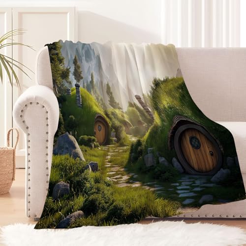 Couverture polaire lit et canapé en flanelle de molleton douce 130x150cm - 2