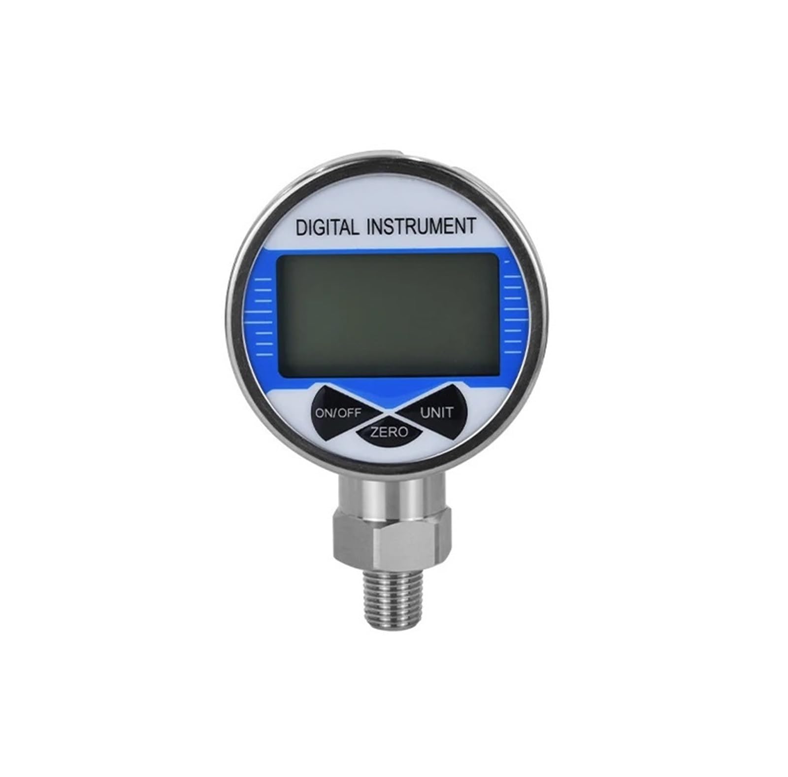 Digitaldruckmessgerät Luft Wasser Digitaldruckmanometer 60mm G1-4(-1-0bar)