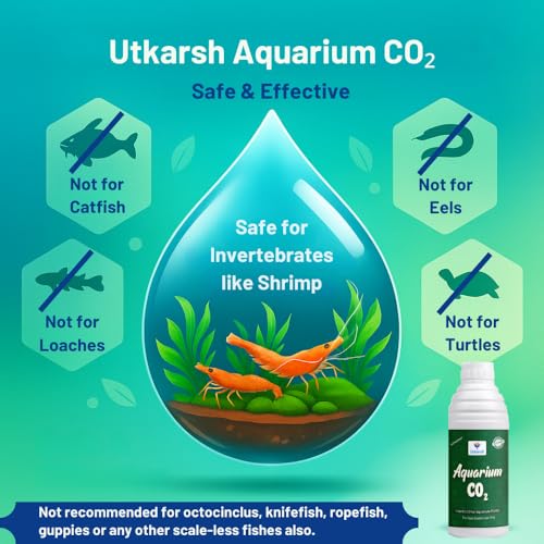 Image of Utkarsh Aquarium CO₂ (Liquid CO2 for Aquarium Plants) (250 ml; Pack of 1)