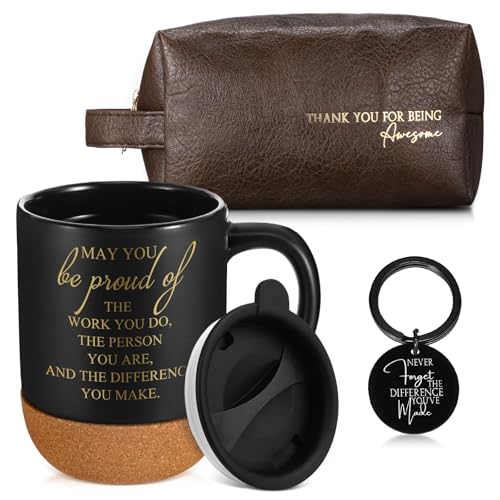 Dandat 3 Pcs Thank You Gift for Men Coworker Appreciation