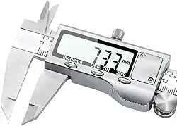 Paquímetro Digital de Aço Inox Com Estojo 150 mm