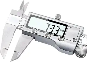 Paquímetro Digital de Aço Inox Com Estojo 150 mm