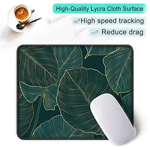 Itnrsiiet Mouse Pad With Non-Slip Rubber Base, Stitched Edge, Premium-Textured, Waterproof Gaming Mouse Pad For Wireless Mouse, Computers, Laptop, Office, 10.2×8.3 In, Palm Texture #TOP5