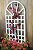Athens 39"W x 77"H Vinyl Trellis