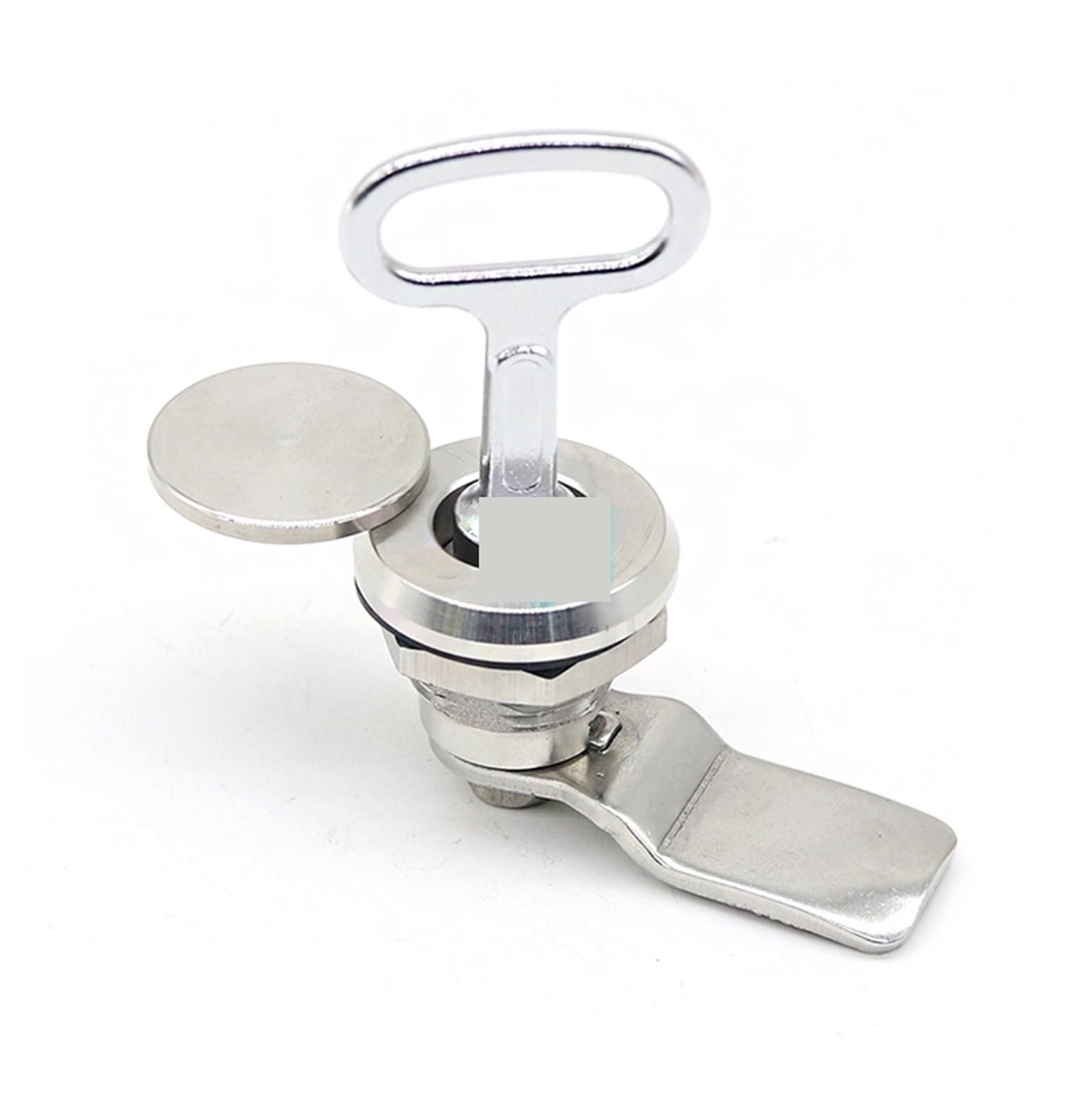 Poasdjdc Triangle Lock Cam Locks 304 Stainless Steel Ms705 Triangular Wing Tongue Industrial Distribution Box Lock Cover(Triangle Lock)