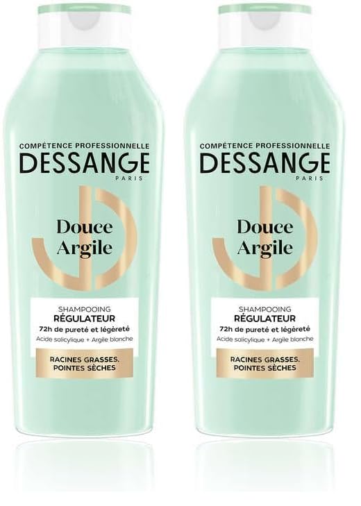 DESSANGE - Shampoing Régulateur Douce Argile - Formule...