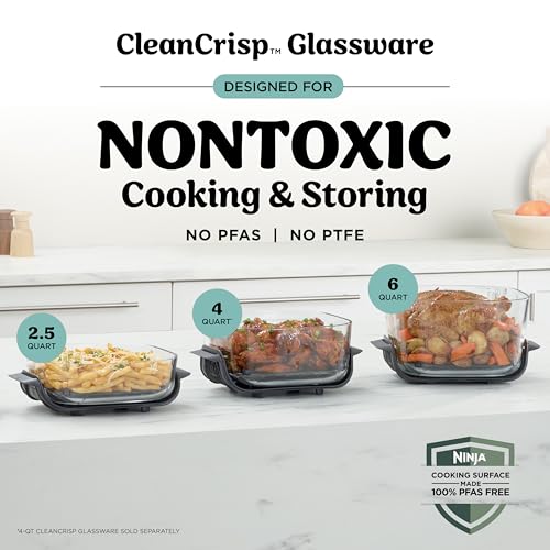 Ninja Crispi Pro Glass Air Fryer, 6-in-1, Cyberspace, AS101CY - image 9