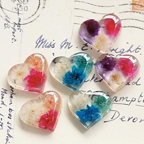 Miniatura 5 de 4 estilos de resina gema corazón cuadrado cristal esférico resina epoxi molde DIY fabricación de joyas hallazgos herramientas suministros accesorios