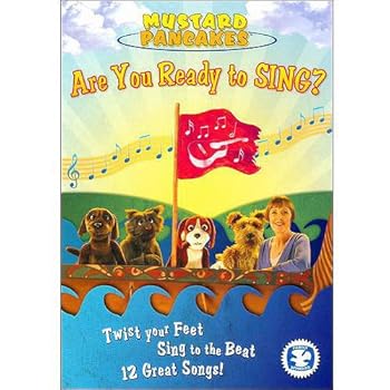 DVD Mustard Pancakes Are You Ready To Sing? Book
