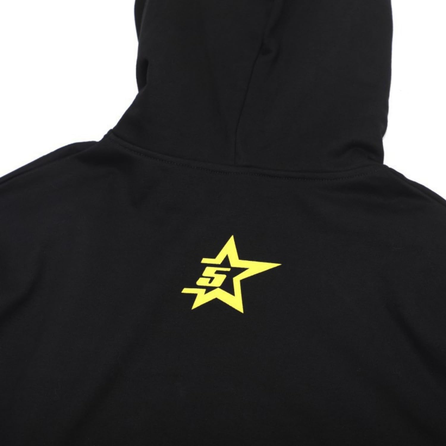 Punk Felpa con cappuccio da uomo Y2K Spider Web Star Print Pullover a maniche lunghe con cappuccio felpe maglioni abbigliamento sportivo