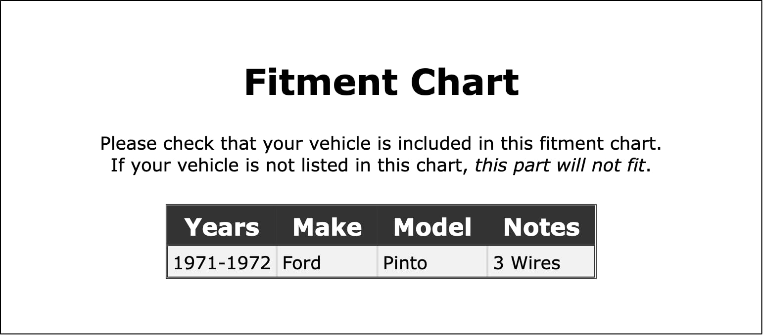 PartCatalog Parking Light Bulb Socket Compatible With Ford Pinto 1972 1971 P-2567051