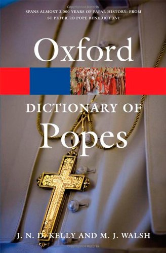  A Dictionary of Popes Francais PDF