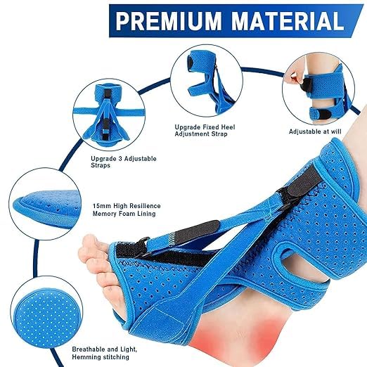 Miniatura 3 de sulifice Férula nocturna para fascitis plantar soporte mejorado para fascitis plantar para alivio de la fascitis plantar, alivio de la tendinitis de
