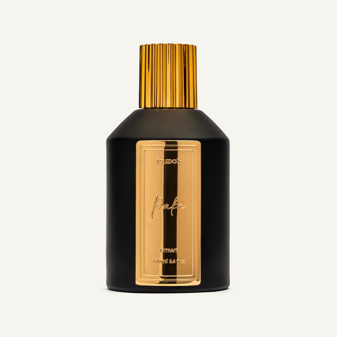 Toledo72 Extrait de Parfum Pakè Extreme, Unisex, 100ml, Zafferano Bergamotto Vaniglia Rosa Turca, Legno di Agar