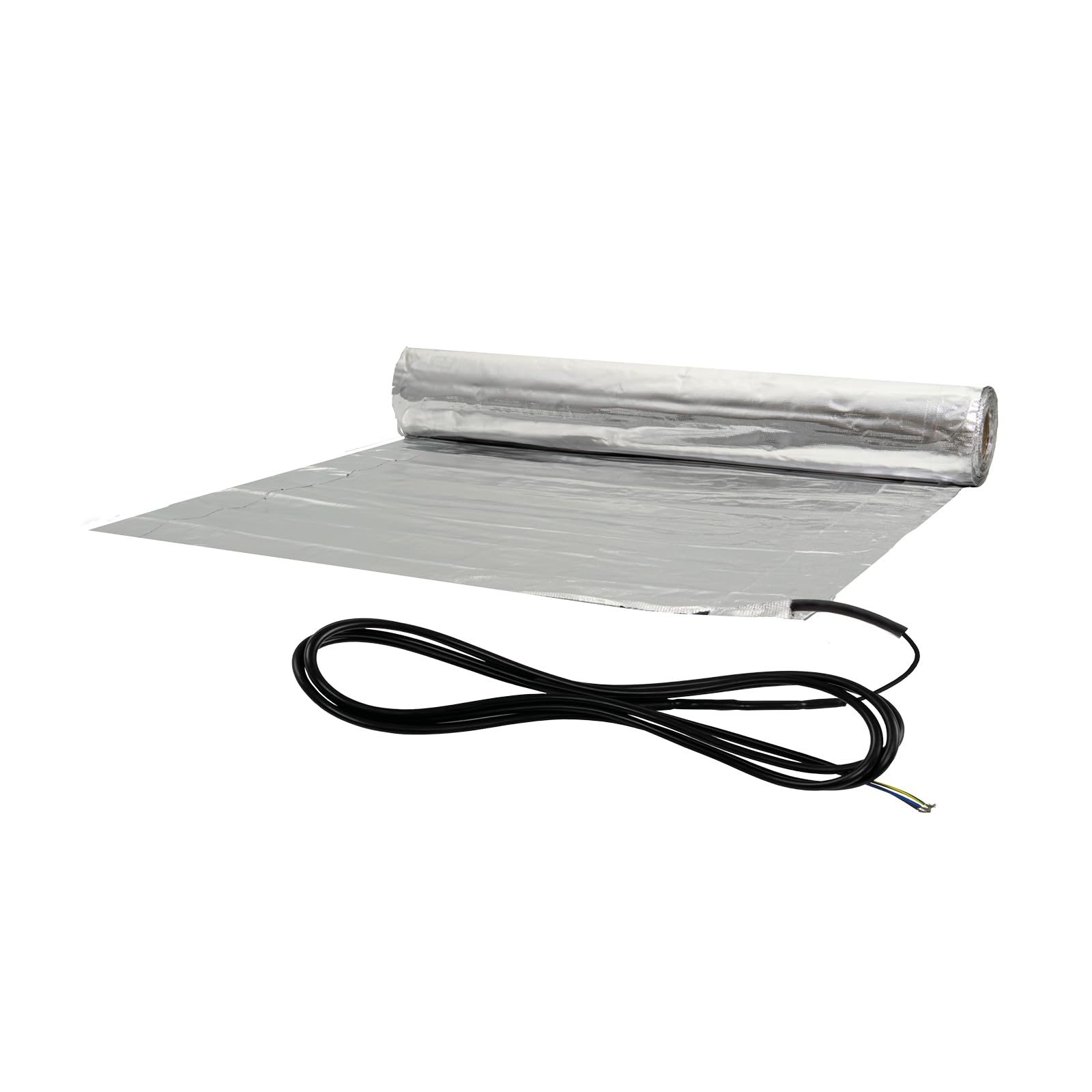 Esterilla calefactora de aluminio, 150 W/m², 2,5 m², calefacción eléctrica por suelo radiante