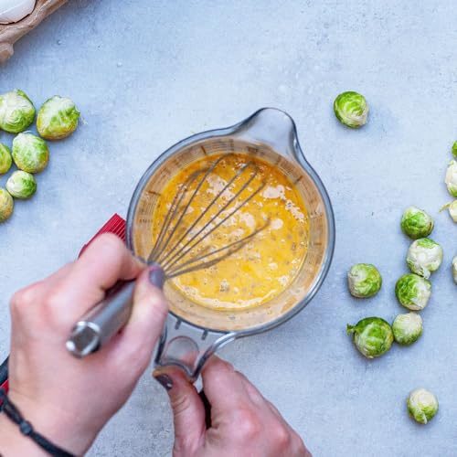 Foto von Westmark Gerda Messbecher 1l - Messskalen für Gramm (für Mehl, Zucker, Reis und Grieß), Liter & Milliliter - Made in Germany - Kunststoff - 18 x 12,4 x 16,5 cm (transparent)