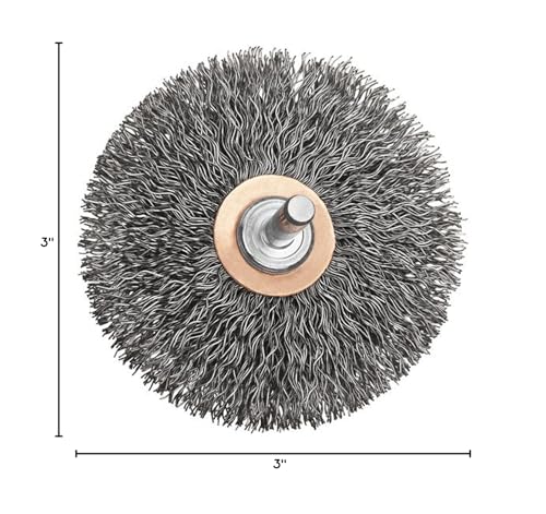 Image of DEWALT DW49008 3-Inch by 1 /4-Inch HP .014 Carbon Flared Wire Wheel