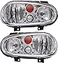 Garage-Pro Headlight Assembly Compatible with 2002-2005 Volkswagen Golf, Set of 2, Driver and Passenger Side