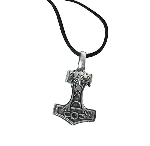 Thors Hammer Necklace, handmade jewelry pagan norse viking witch witchcraft medieval gothic