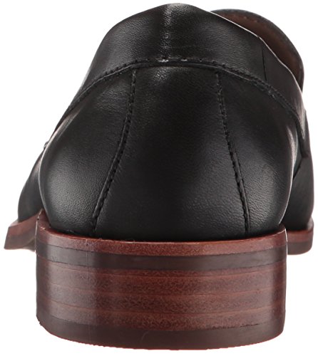 Aerosoles Womens Slip On East Side Flat Loafer Black 9M Us, Black Leather, 7.5 Us #TOP2