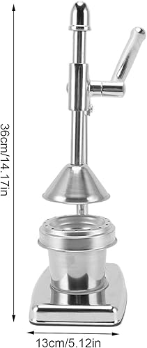 Miniatura 2 de Exprimidor manual naranja, acero inoxidable 304 de grado alimenticio, herramientas de limón, prensatelas, compacto, manual, acero inoxidable,