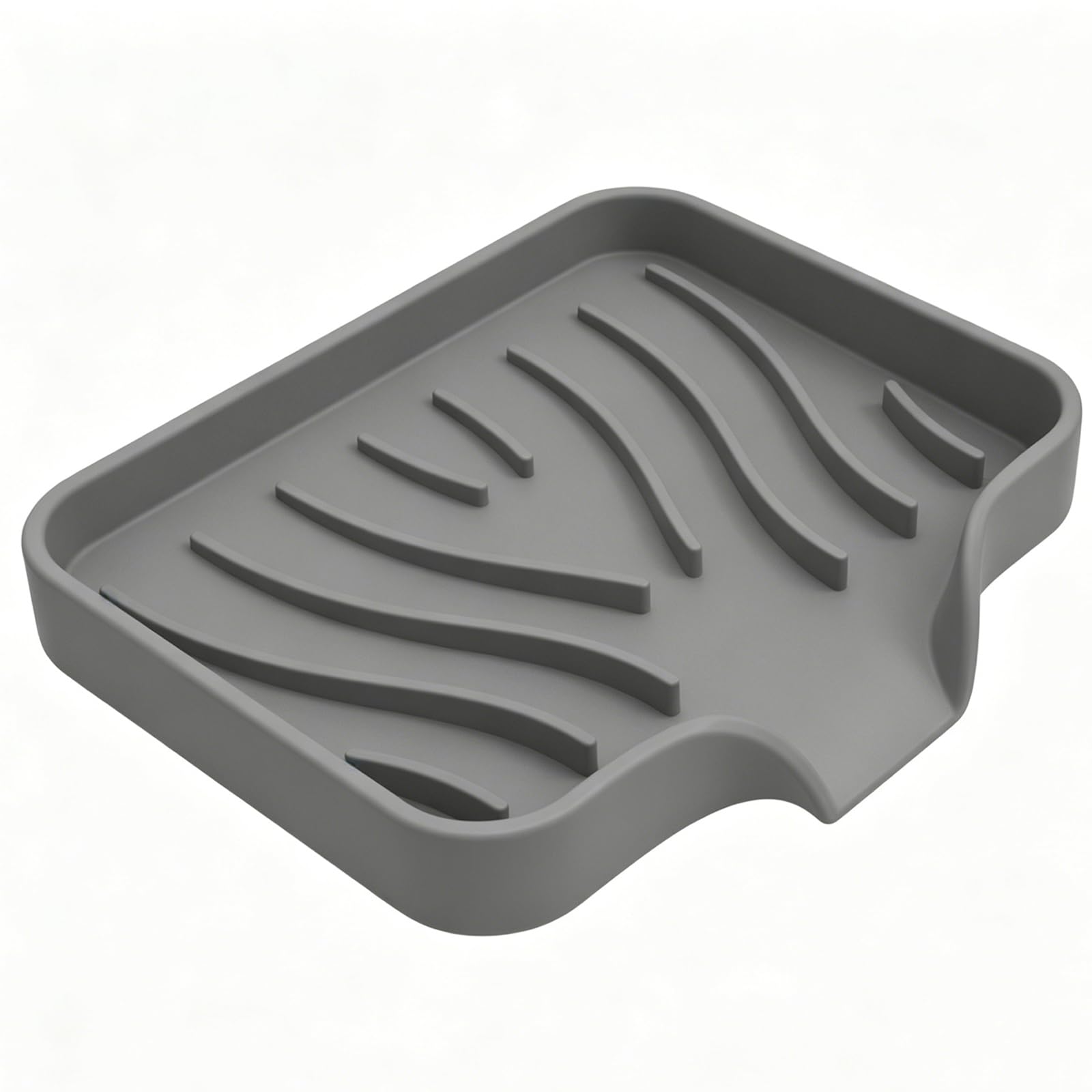 Silicone Soap with Fast Drain Feature Prevents Soaps From Melting in Wet Areas for House Space Saving Owner