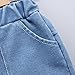 Toddler Boys Summer Cute Outfits Short Sleeve Shirt Denim Shorts Two Set Fashion Children's Suit (Red, 18-24 Months)