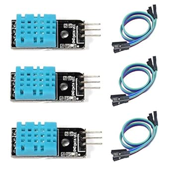 DHT11温度センサー 3個セット