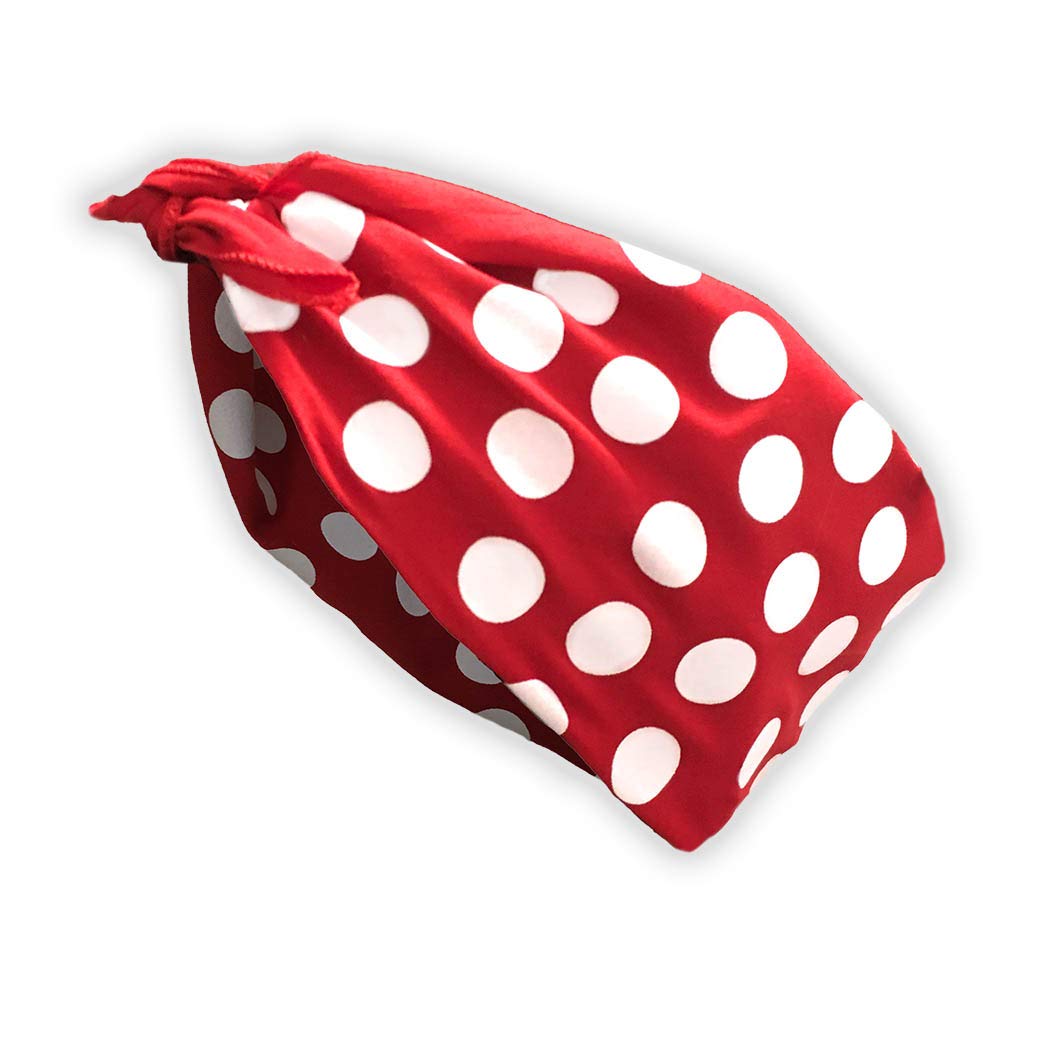 Rosie Bandanas with Swarovski Crystals Rosie the Riveter head band bandana, Made in USA, Rosie  main image 3