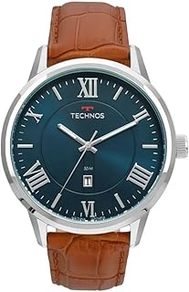 Relógio technos masculino ref: 2115mtx/0a classic prateado